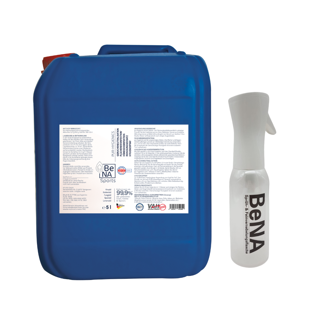 Set Pur-Hygienics Sports 5L + Feinvernebler