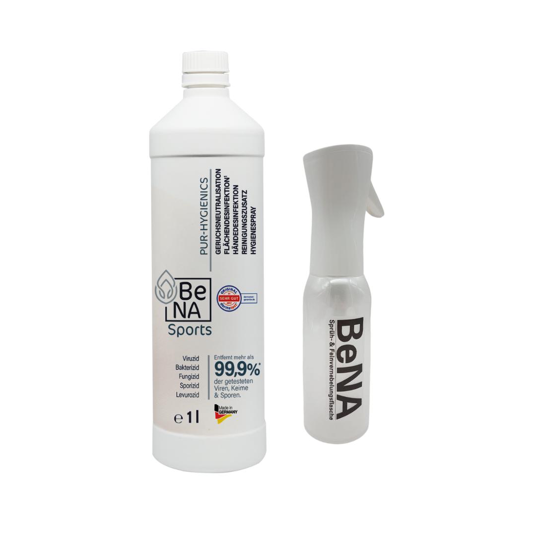 Set BeNA Sports 1 Liter + Feinvernebler